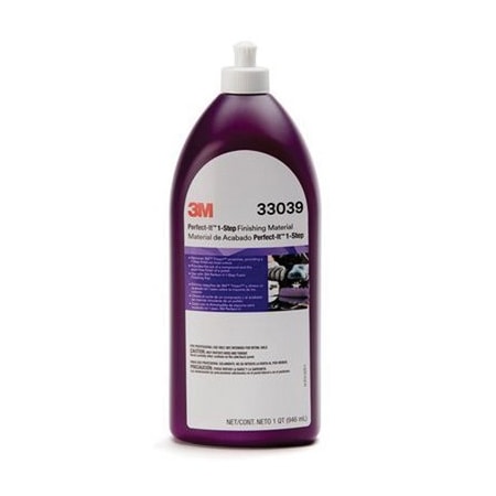 3M 1-Step Finishing Material, 33039, 32 fl oz Quart 7100210662
